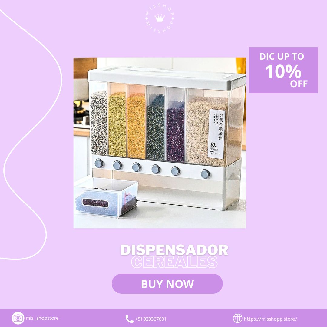 DISPENSADOR CEREALES